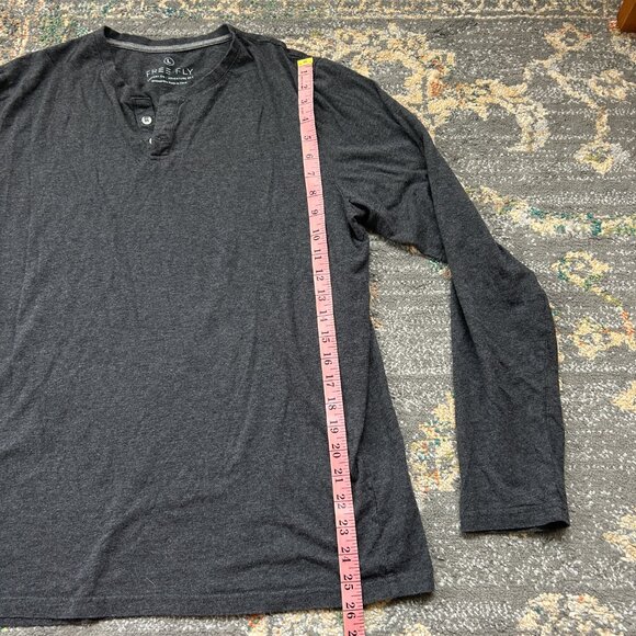 Free Fly Bamboo Flex Long Sleeve Henley - Picture 2 of 4